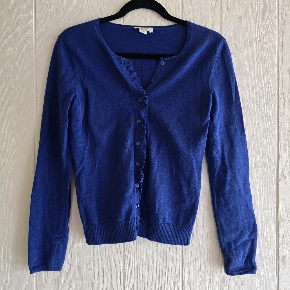 Loft Button Down Sweater Sz Xs